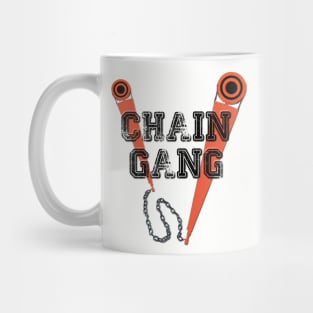 Chain Gang Football Mug